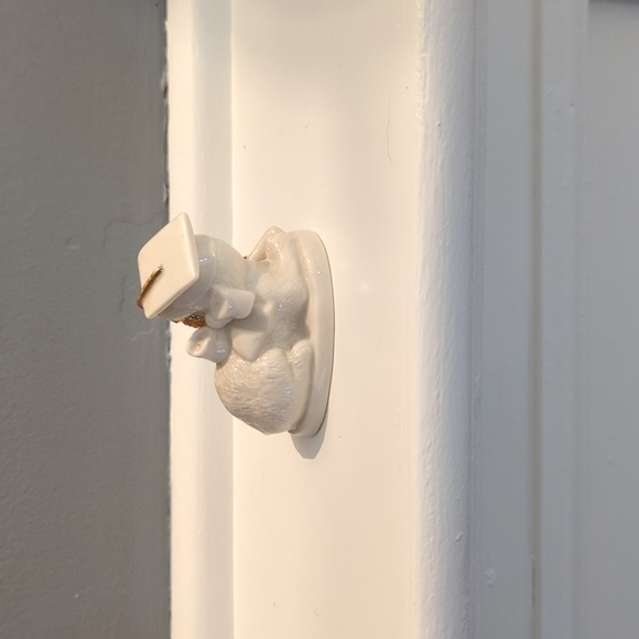 Lenox Graduation Porcelain Cat - Picture 2 of 7